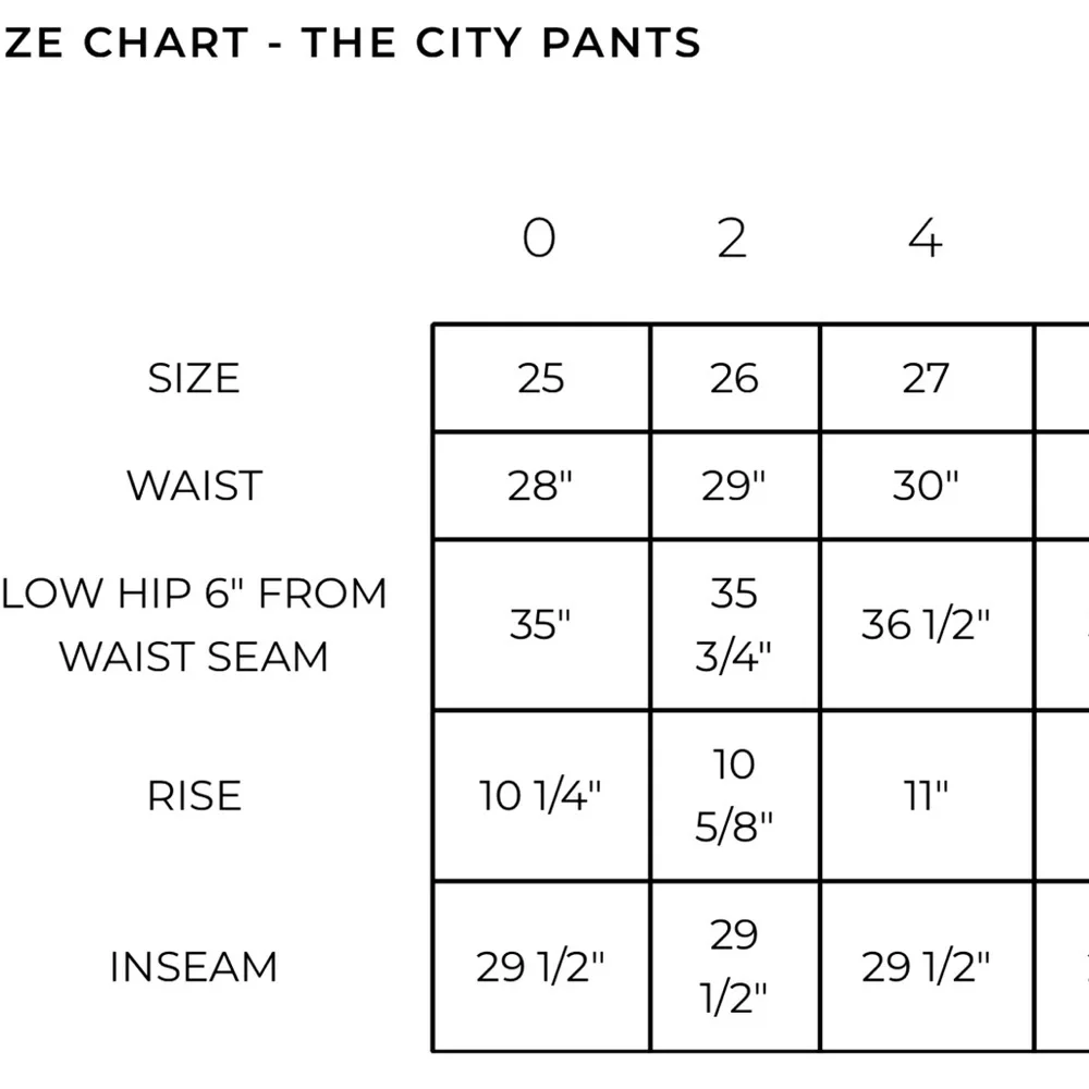 Kule The City Pants